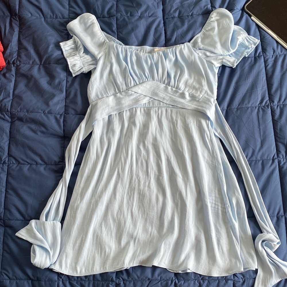 Light blue dress